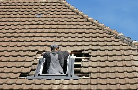 Pose de velux - Eguisheim